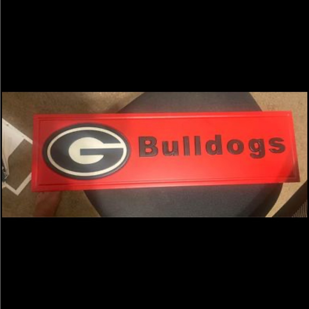 Georgia bulldog sign
